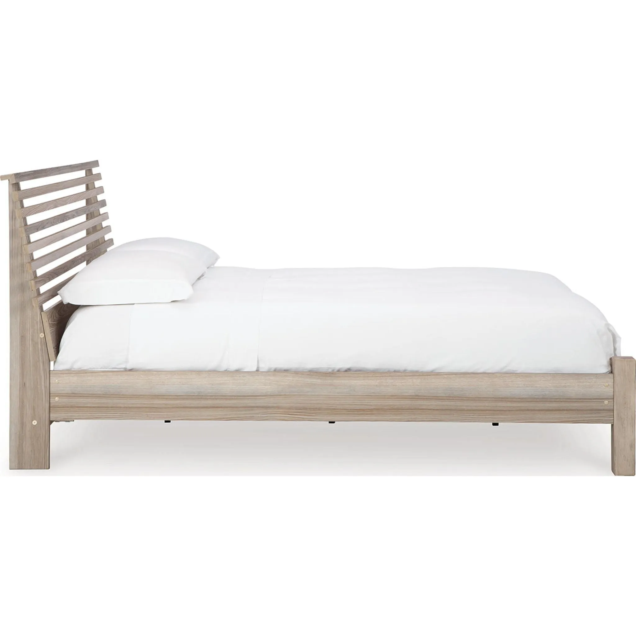 Hasbrick Queen Slat Panel Bed