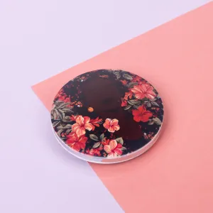 Her Soul In Bloom LED Pocket Mirror