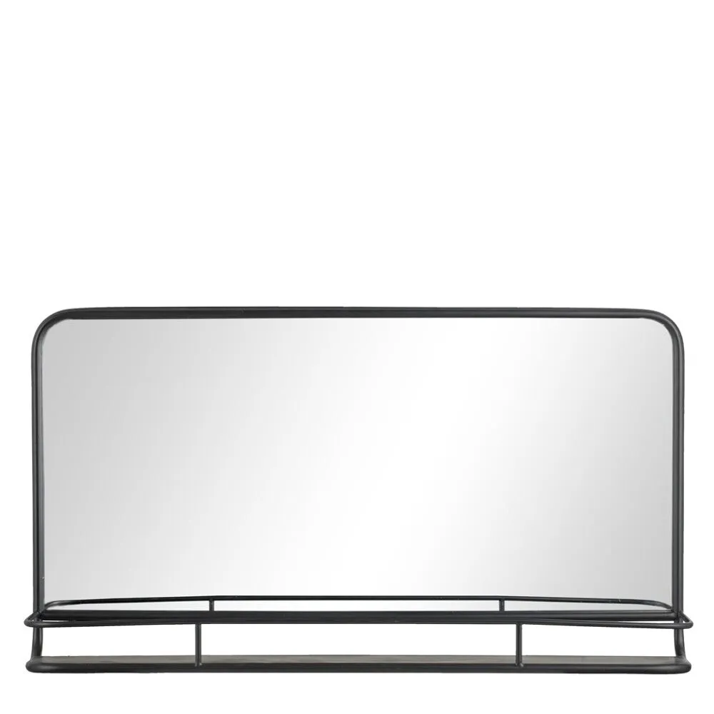 Hildia mirror 90x50 cm. black