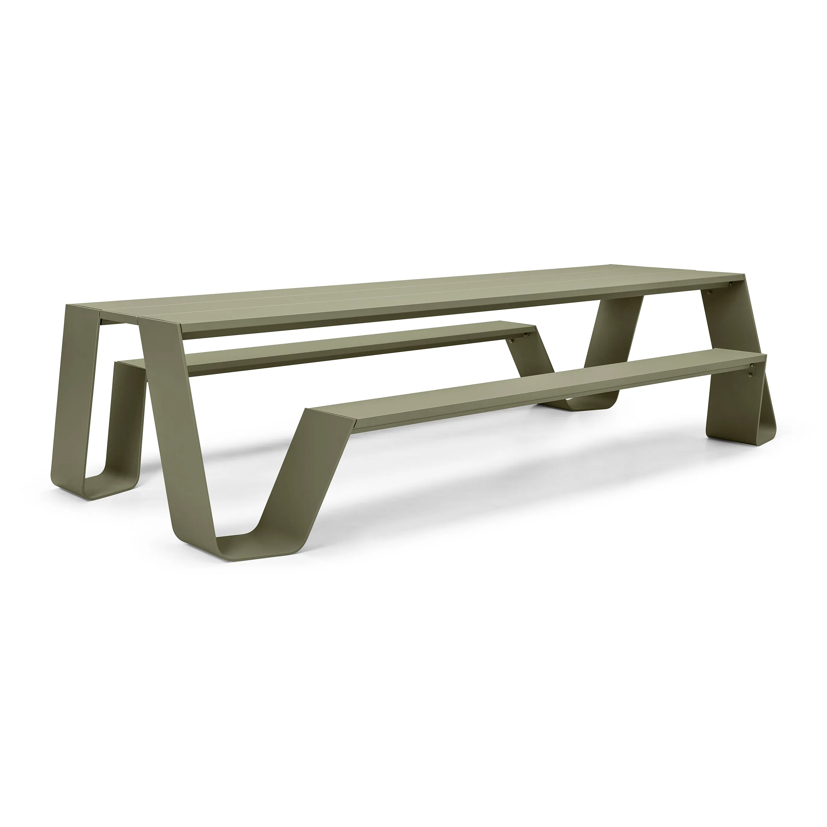 Hopper Picnic All Aluminum Table