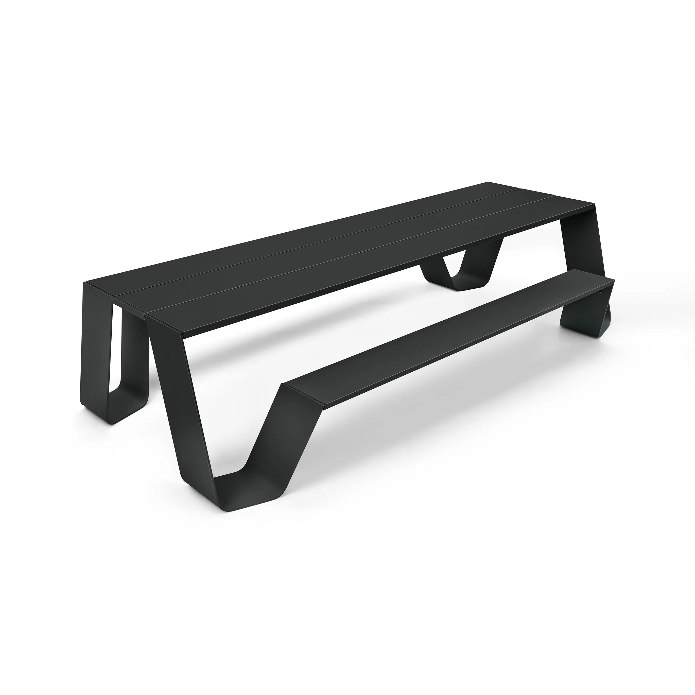 Hopper Picnic All Aluminum Table