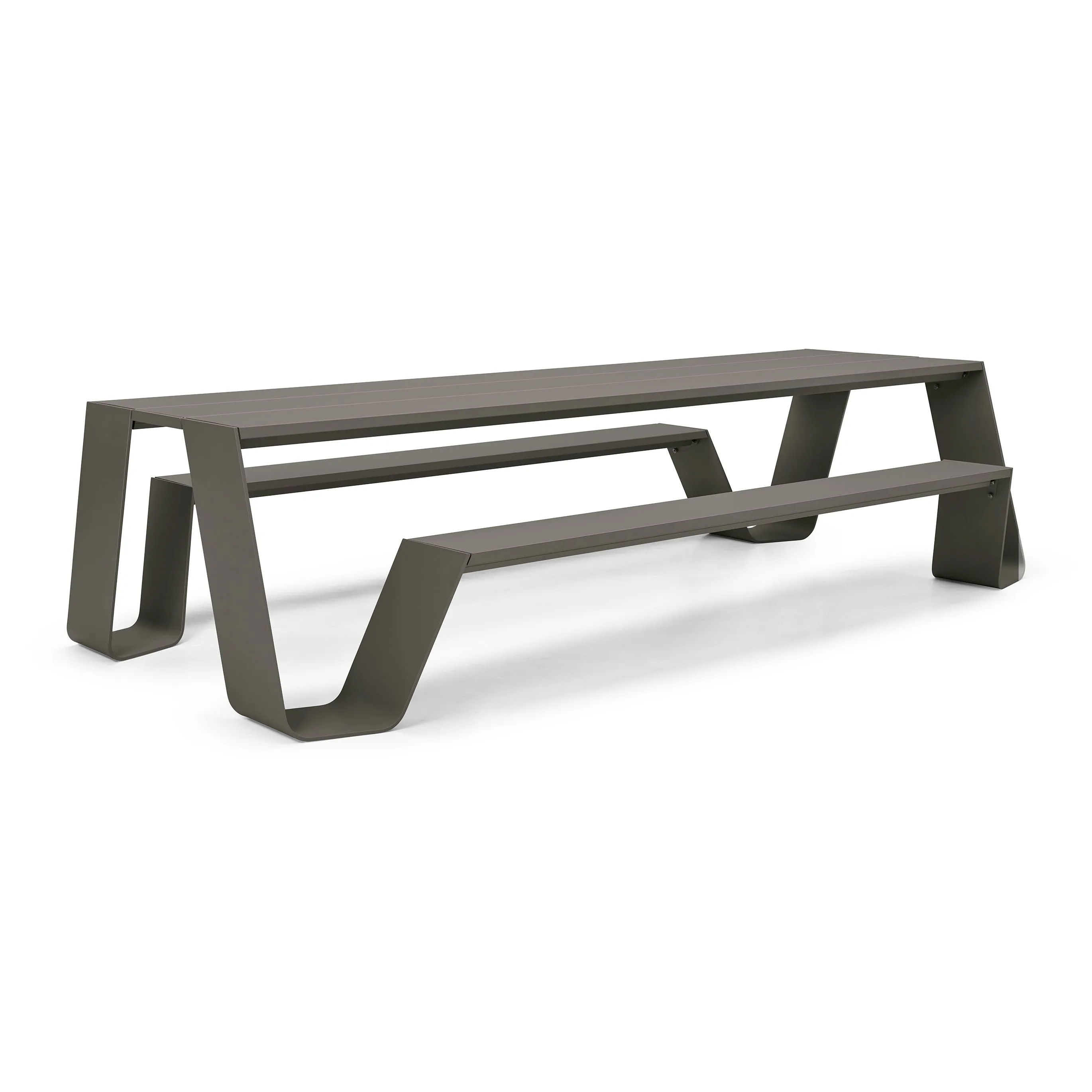 Hopper Picnic All Aluminum Table