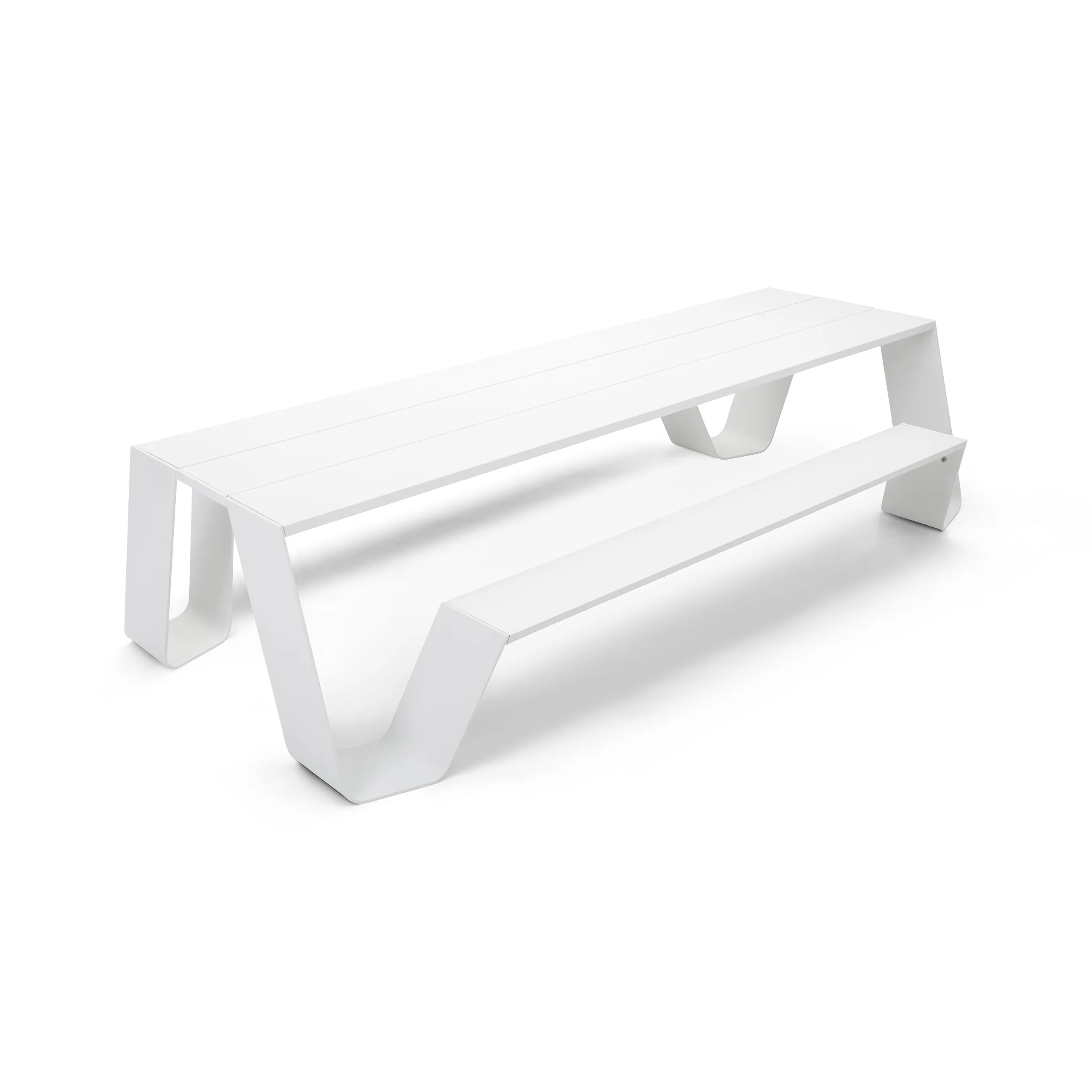 Hopper Picnic All Aluminum Table