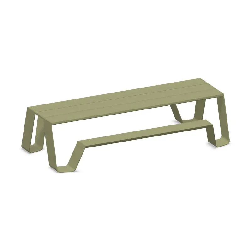 Hopper Picnic All Aluminum Table