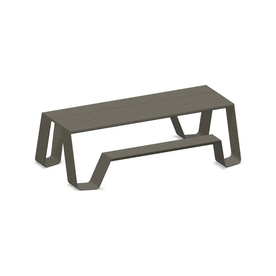 Hopper Picnic All Aluminum Table