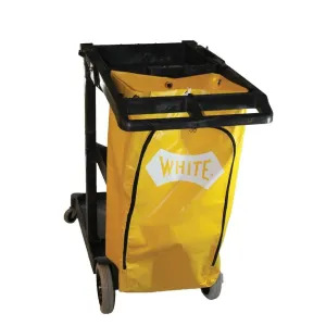 Impact 6850 Janitor's Cart with 25-Gallon Yellow Vinyl Bag