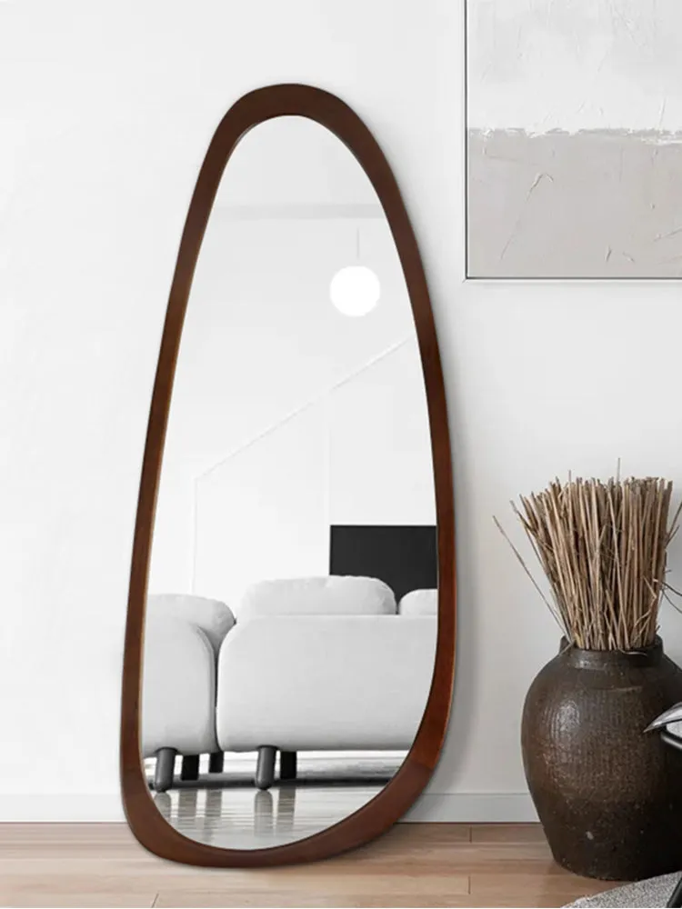 Indra Asymmetrical Solid Wood Mirror