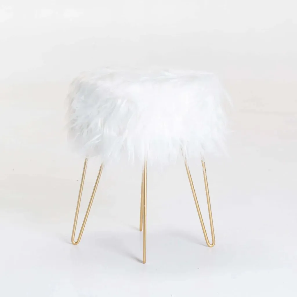 JUPITER FUR STOOL