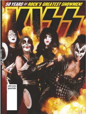 KISS - 50 Years Of Rock's Greatest Showmen: How they Invented Their Onstage Alter Egos, Gene Simmons, Paul Stanley, Ace Frehley, and Peter Criss Ultimate Determination To Succeed