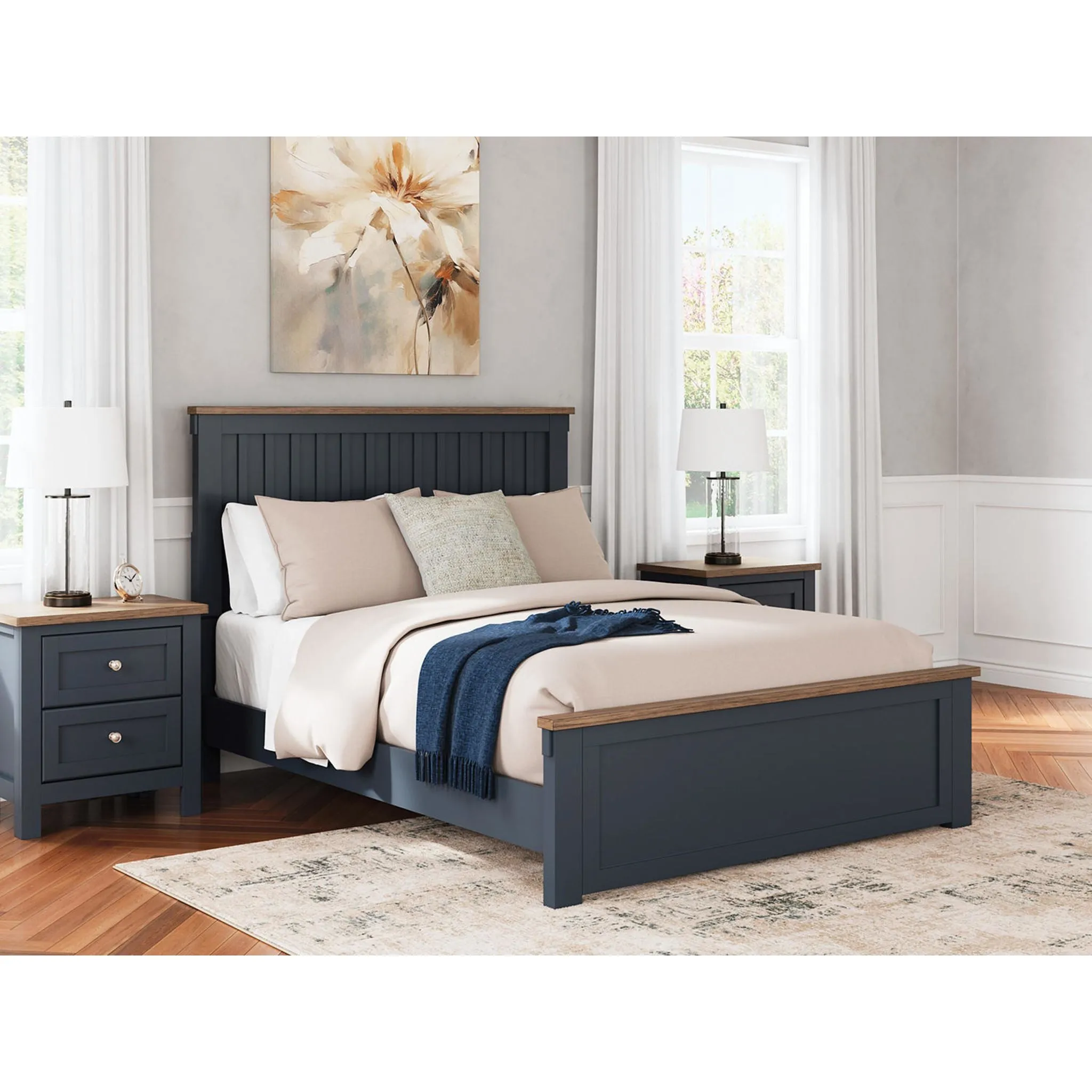 Landocken Queen Panel Bed