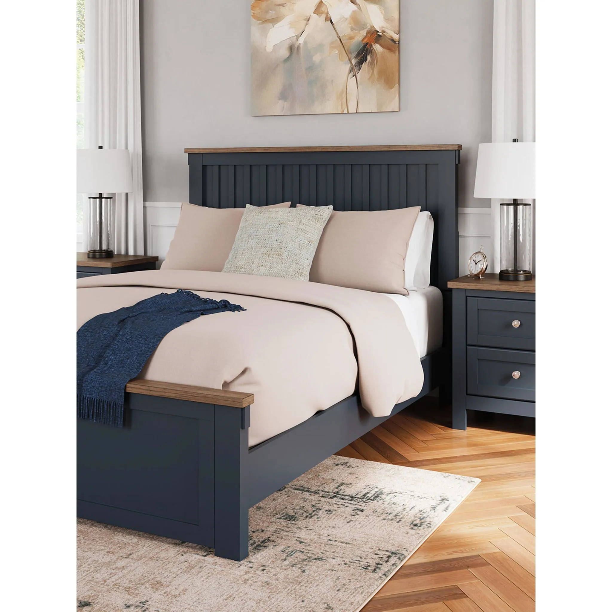 Landocken Queen Panel Bed