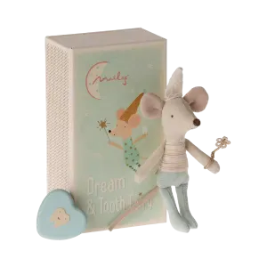 Maileg - Tooth Fairy little brother mouse with matchbox