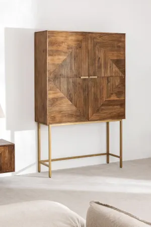 Mango Wood Sideboard | Mango Wood Cabinet -Mila