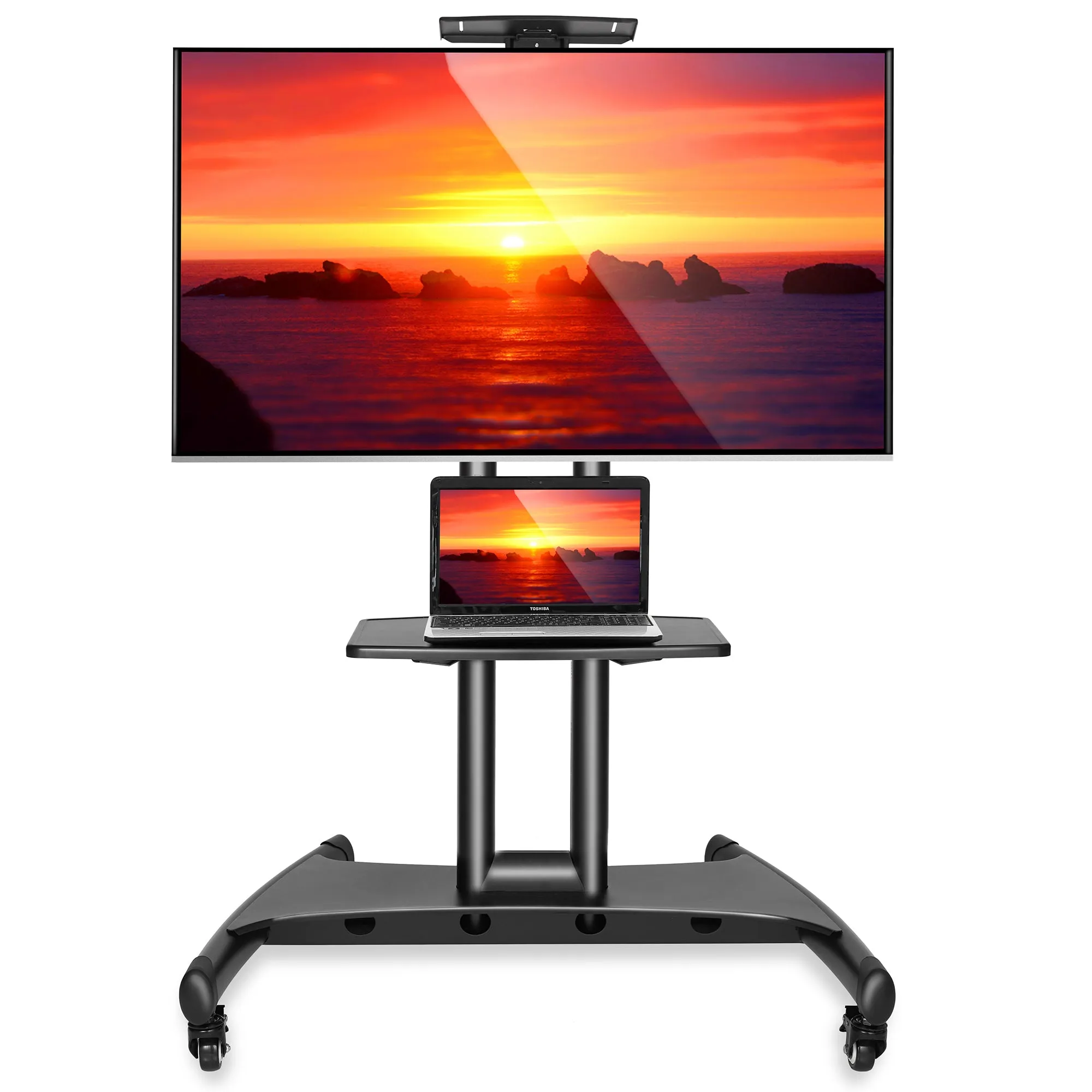 Mobile Stand with Wheels for 40-65" TV by Mount Factory