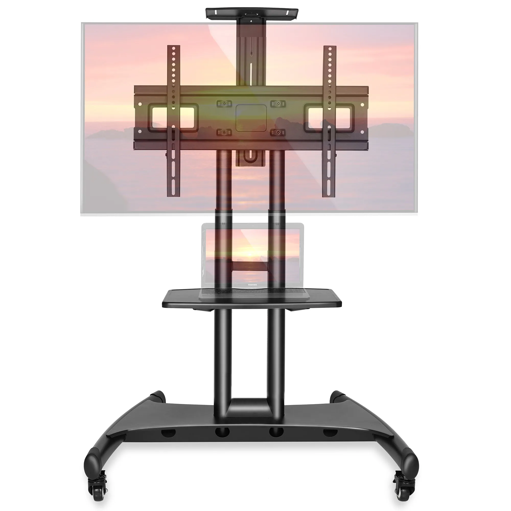 Mobile Stand with Wheels for 40-65" TV by Mount Factory