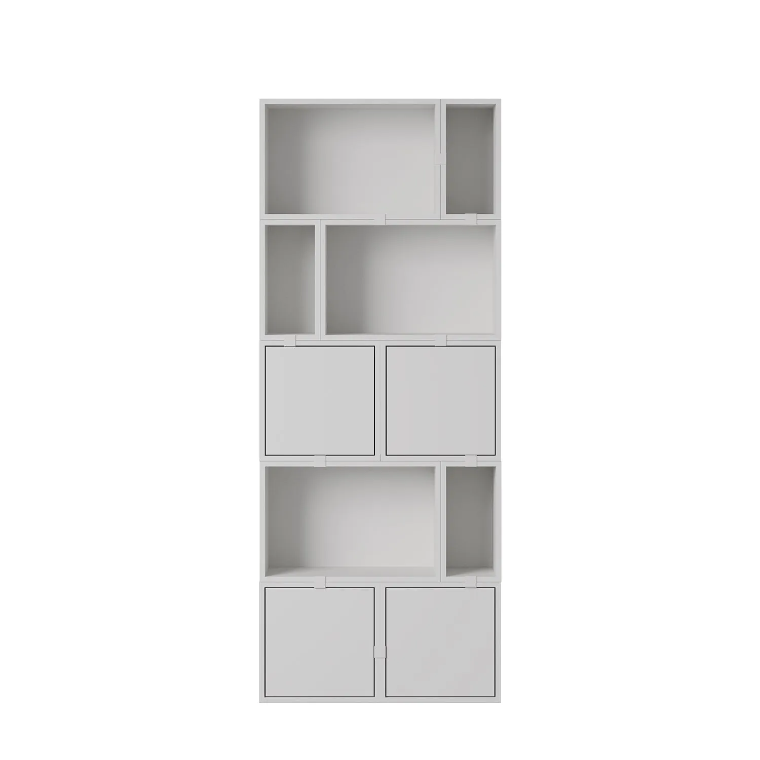 muuto | stacked storage system | module with backboard | large grey