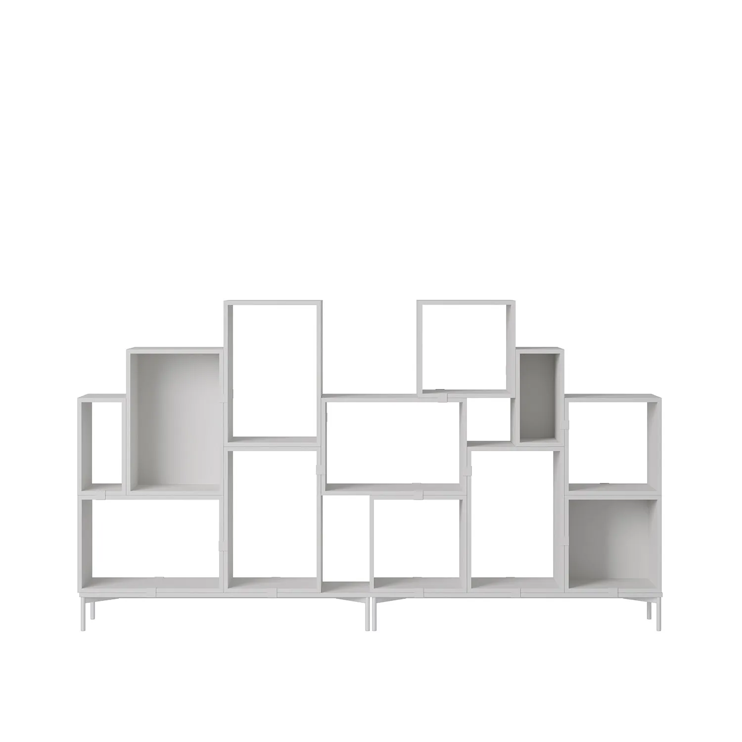 muuto | stacked storage system | module with backboard | large grey