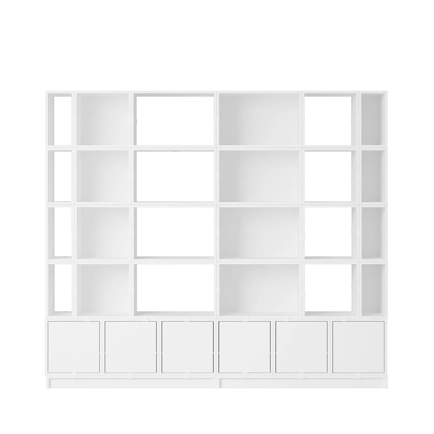 muuto | stacked storage system | open module | medium white