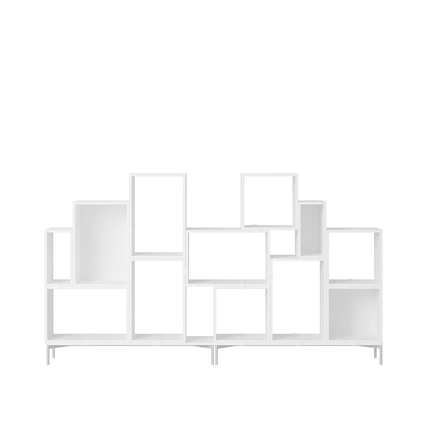 muuto | stacked storage system | open module | medium white