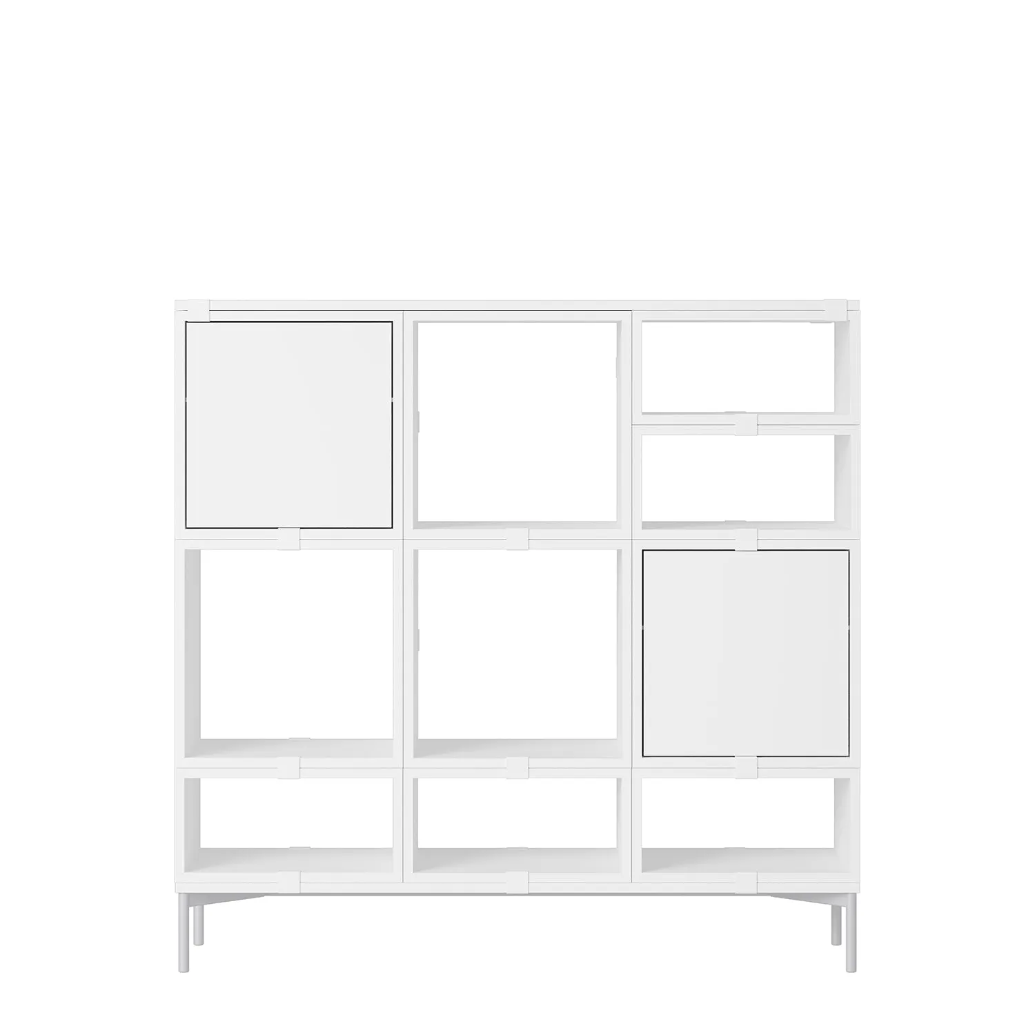 muuto | stacked storage system | open module | medium white