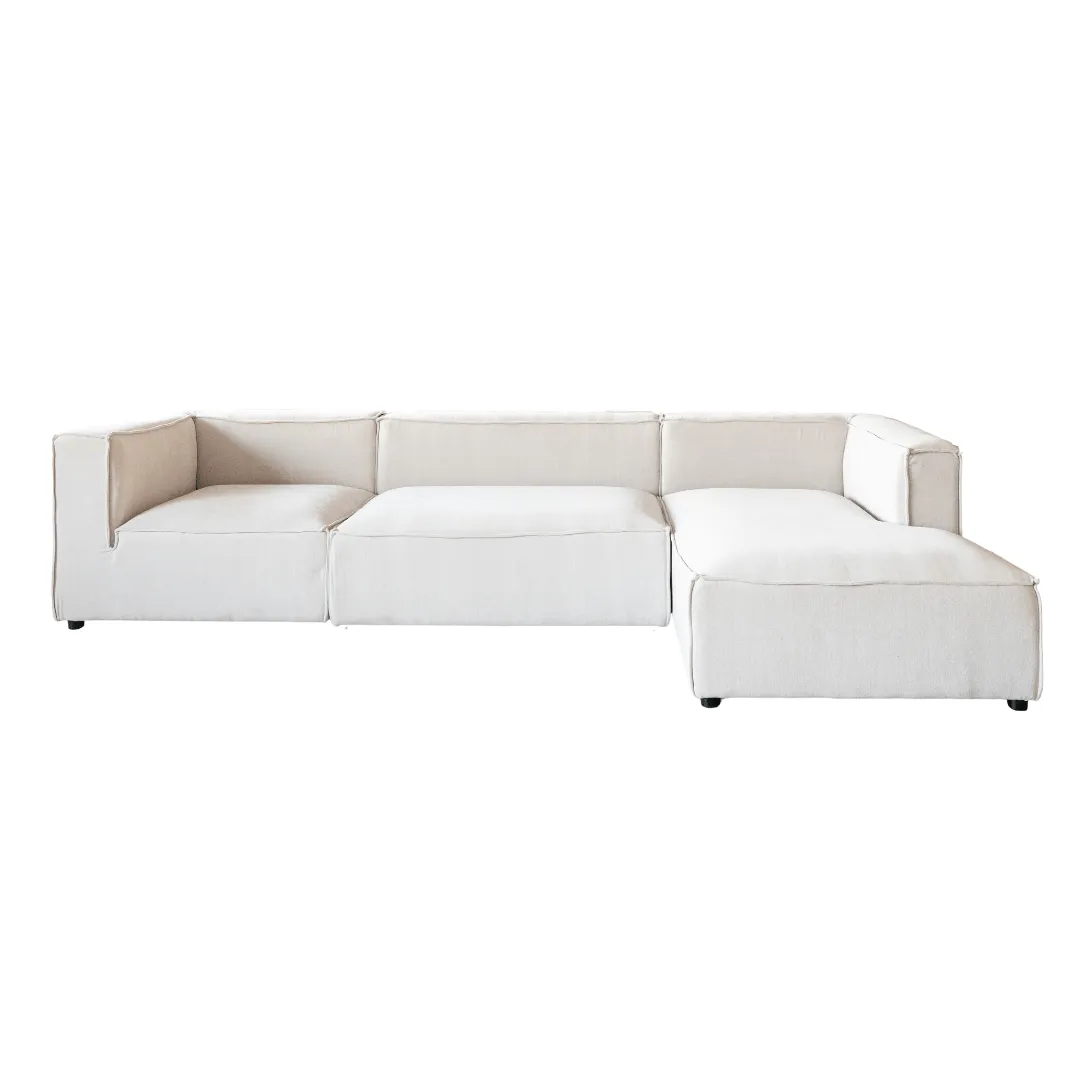 Mykonos Chaise Longue Right Unit | 100x170x70cm