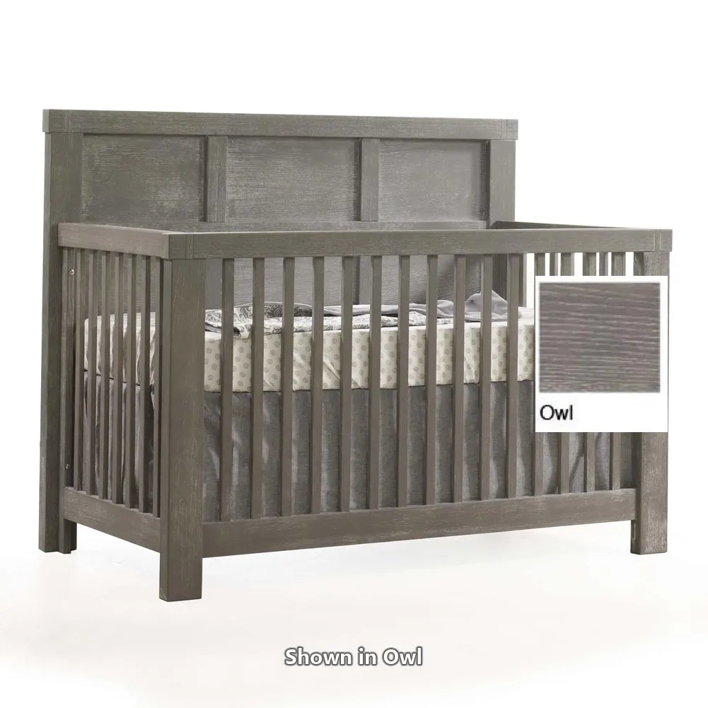 Natart Rustico 5-in-1 Convertible Crib