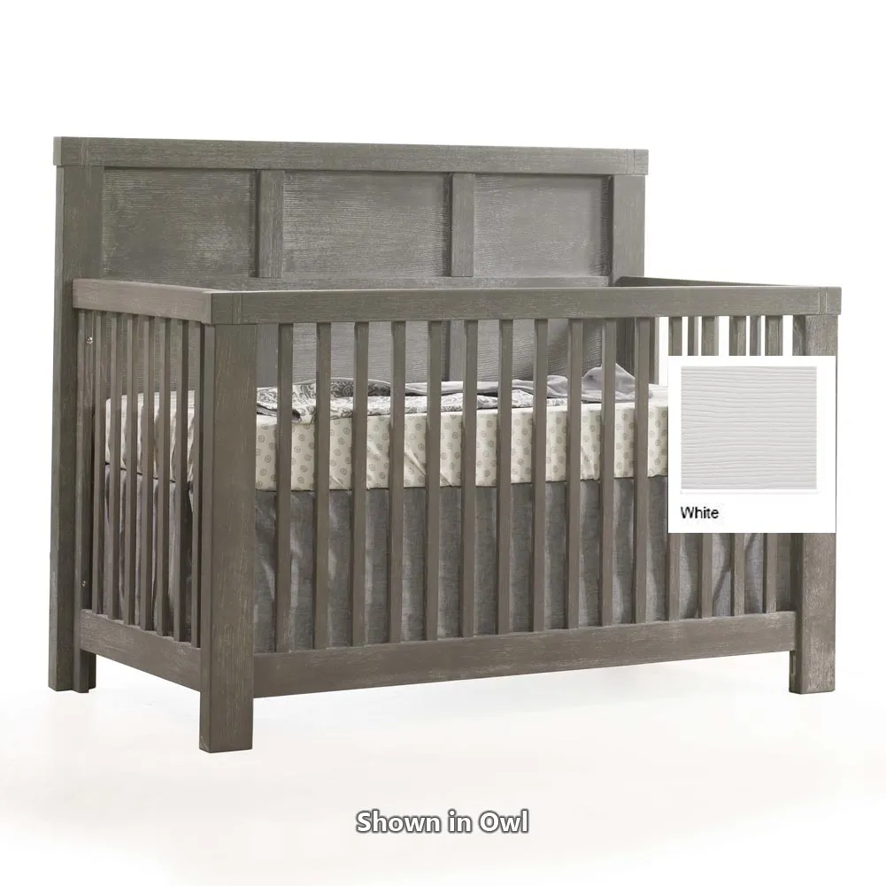 Natart Rustico 5-in-1 Convertible Crib