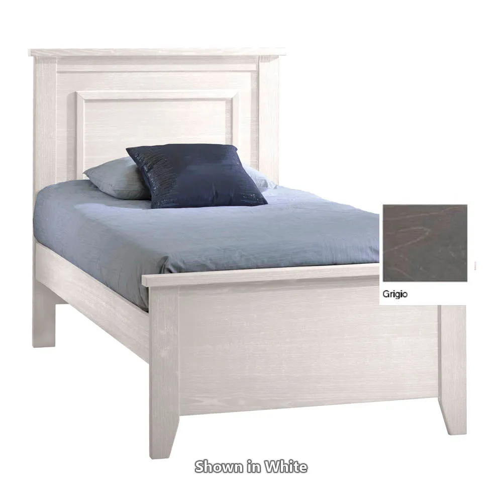 Natart Rustico Moderno Twin Bed