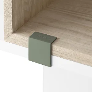 PARTS: muuto | stacked storage system | extra clips set of 5 | dusty green - DC