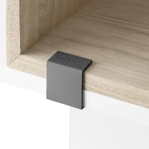 PARTS: muuto | stacked storage system | extra clips set of 5 | grey - DC