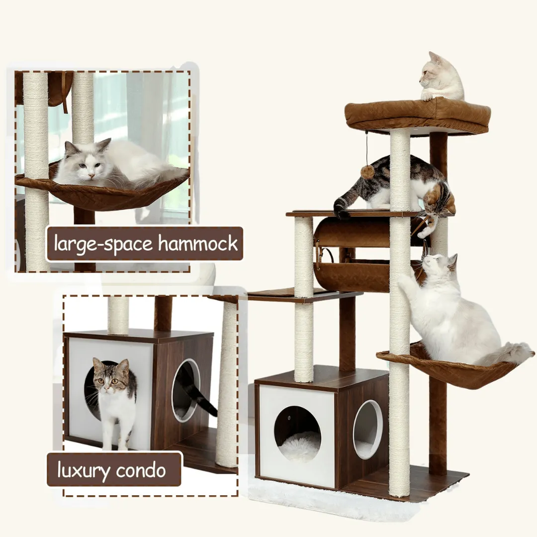 Pounce Palace Indoor Cat Condo