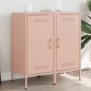 Sideboards 2 pcs Pink 36x39x79 cm Cold-rolled Steel