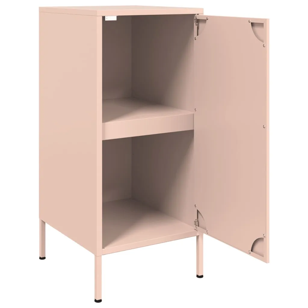 Sideboards 2 pcs Pink 36x39x79 cm Cold-rolled Steel