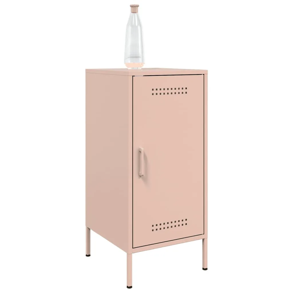 Sideboards 2 pcs Pink 36x39x79 cm Cold-rolled Steel