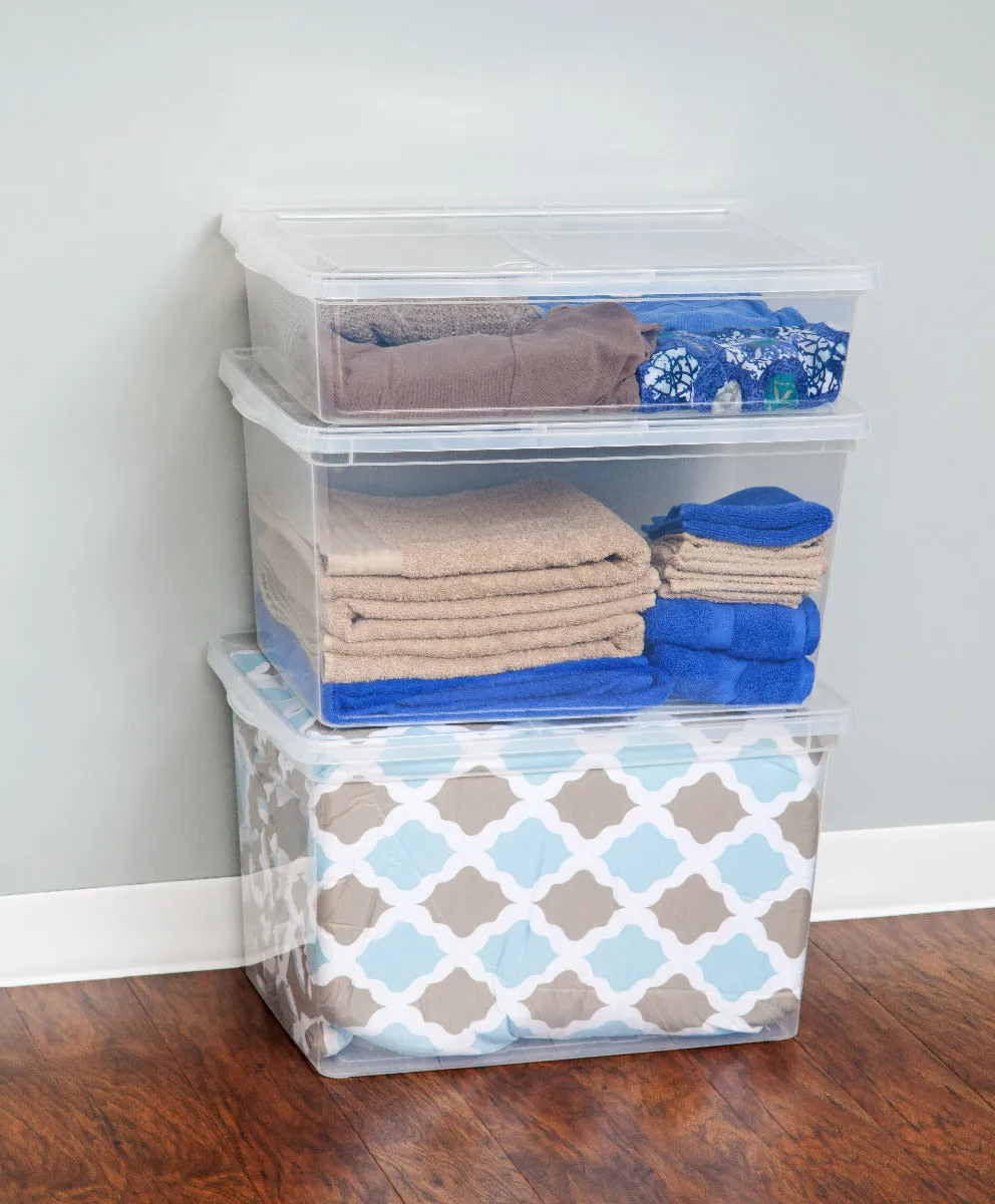 Small Clear Under Bed Storage