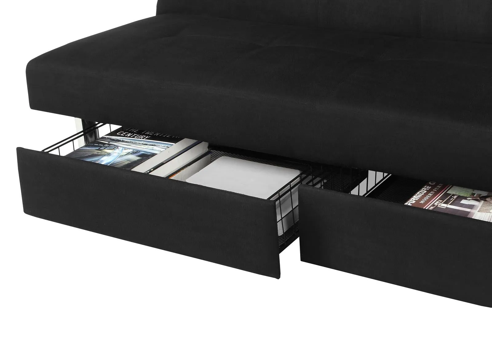 Sola Storage Futon Sofa Bed