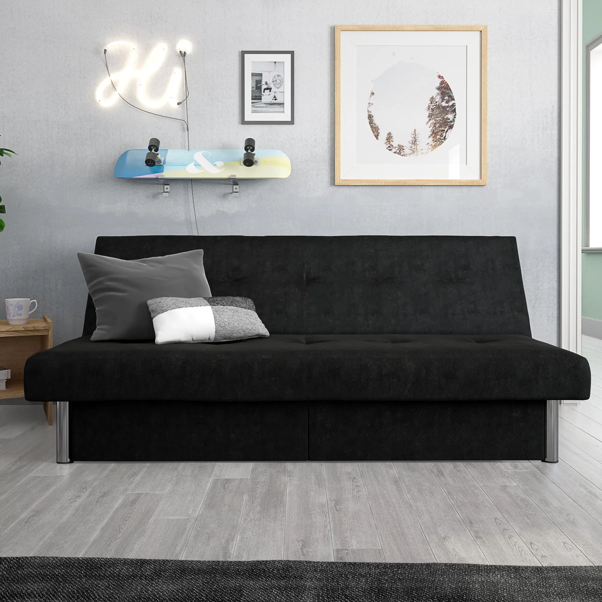 Sola Storage Futon Sofa Bed