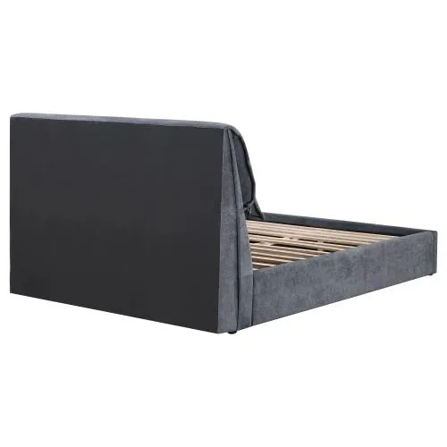 Spark Platform Bed Charcoal Grey