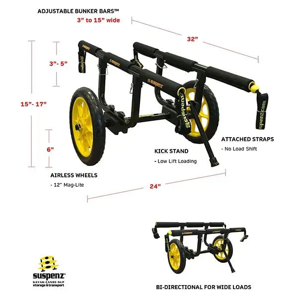 Suspenz Catch-All Universal Airless Cart