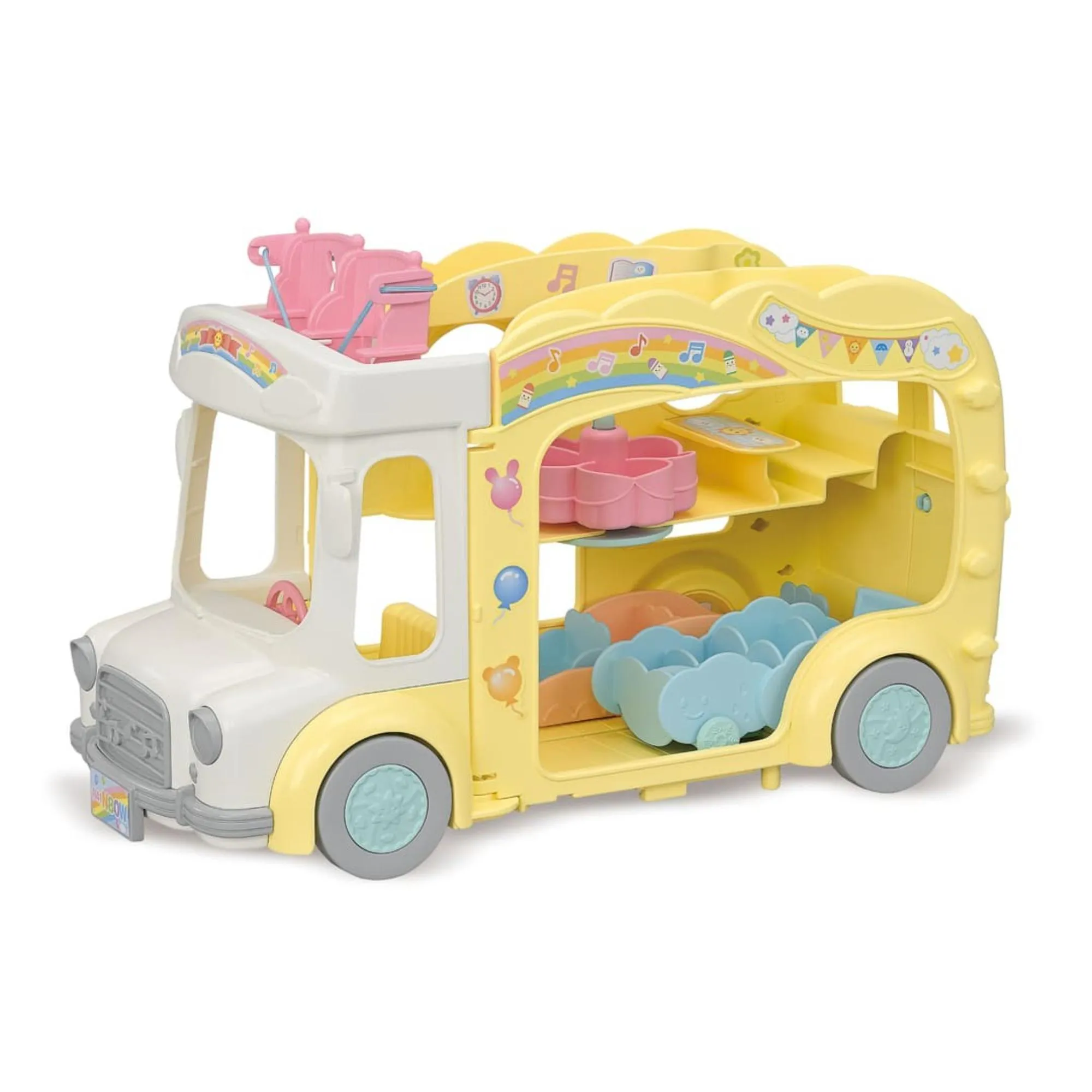 Sylvanian Families Rainbow Fun Nursery Bus