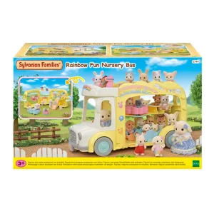 Sylvanian Families Rainbow Fun Nursery Bus