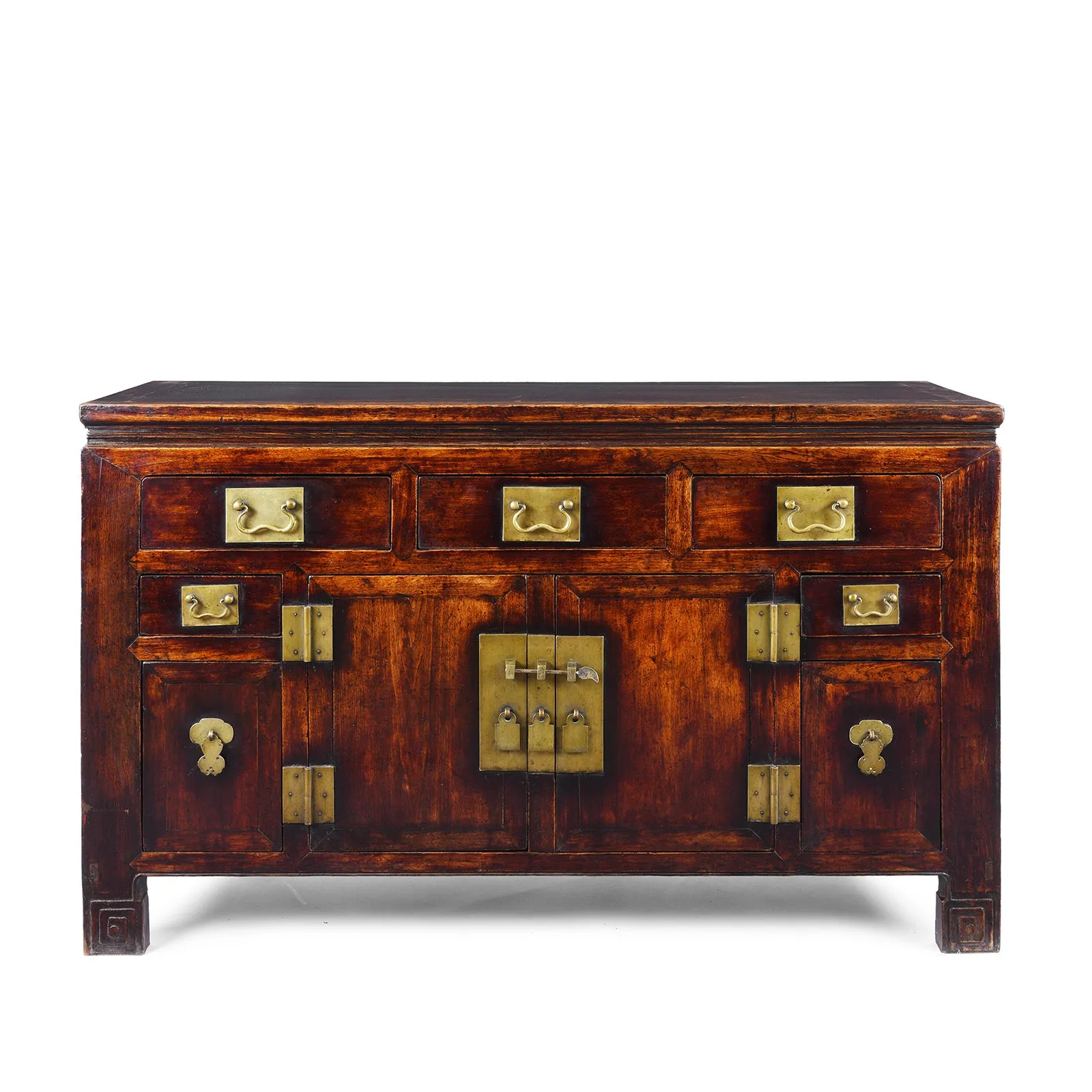 Tianjin Sideboard Made From Catalpa & Elm - 19th Century