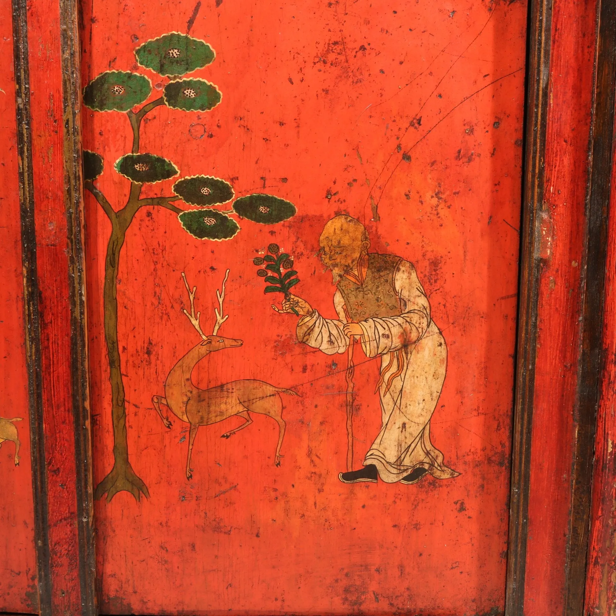 Tibetan "Torgam" Prayer Cabinet - Late 18thC