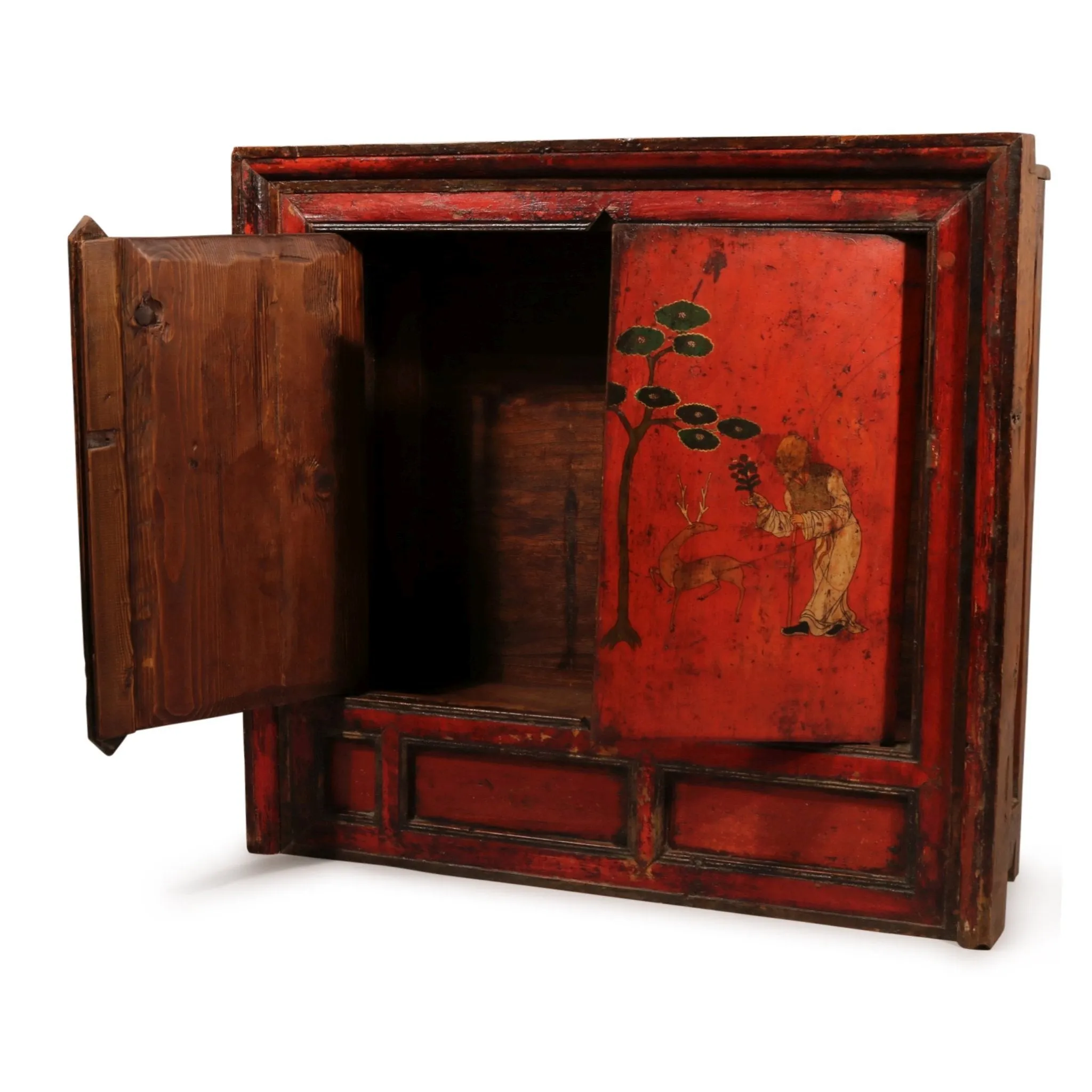 Tibetan "Torgam" Prayer Cabinet - Late 18thC