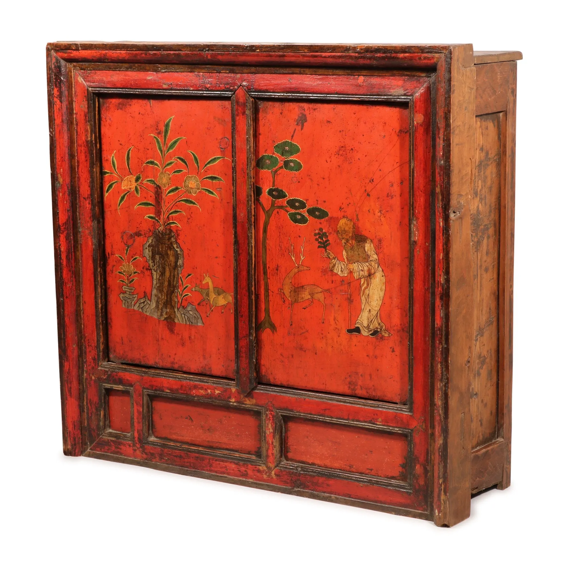 Tibetan "Torgam" Prayer Cabinet - Late 18thC