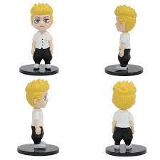 Tokyo Revengers Set of 6 Action Figures | 10 Cms |